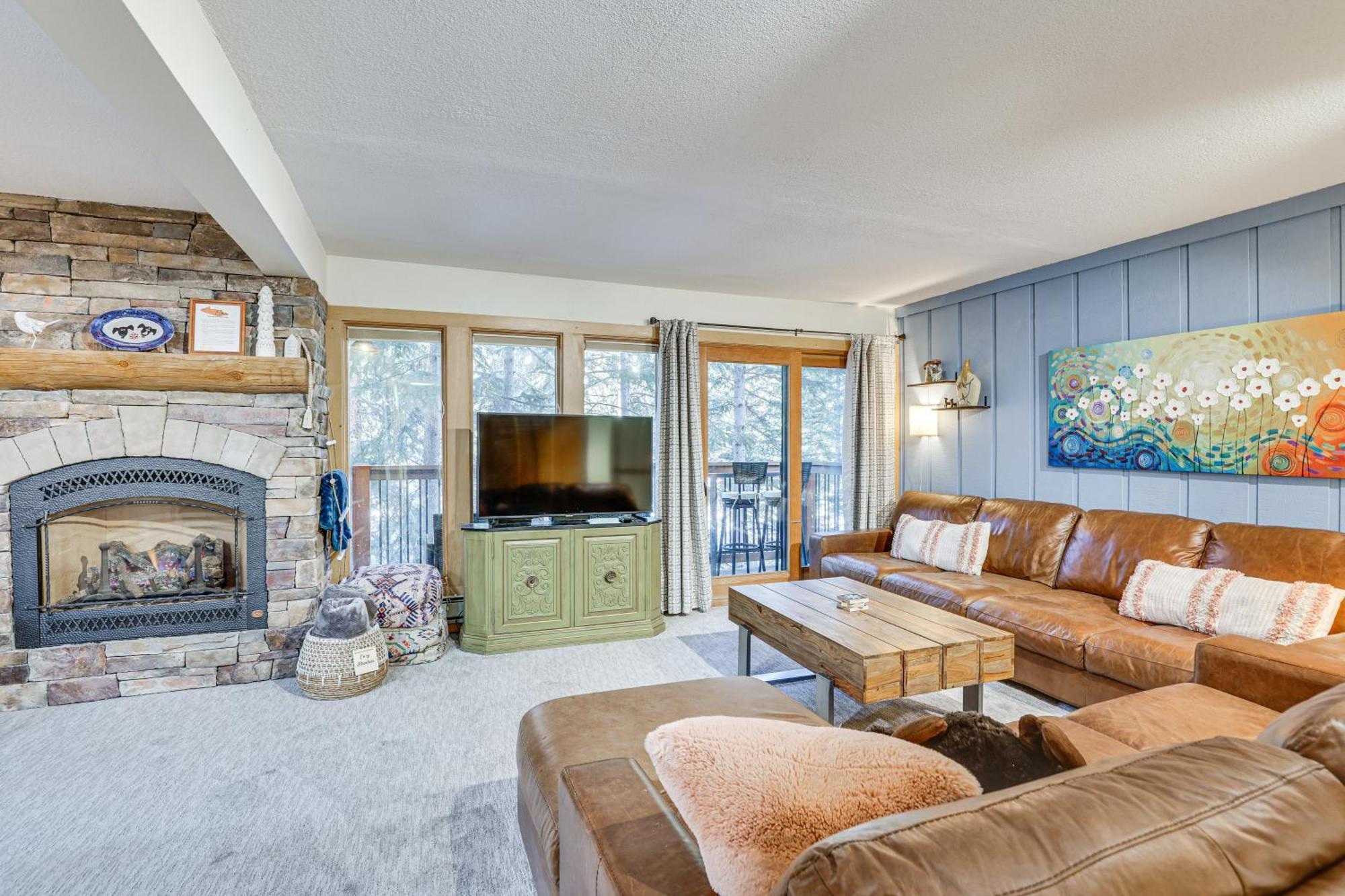 Snowdogs Breck Condo With Fireplace Walk To Lifts بريكنريدج المظهر الخارجي الصورة