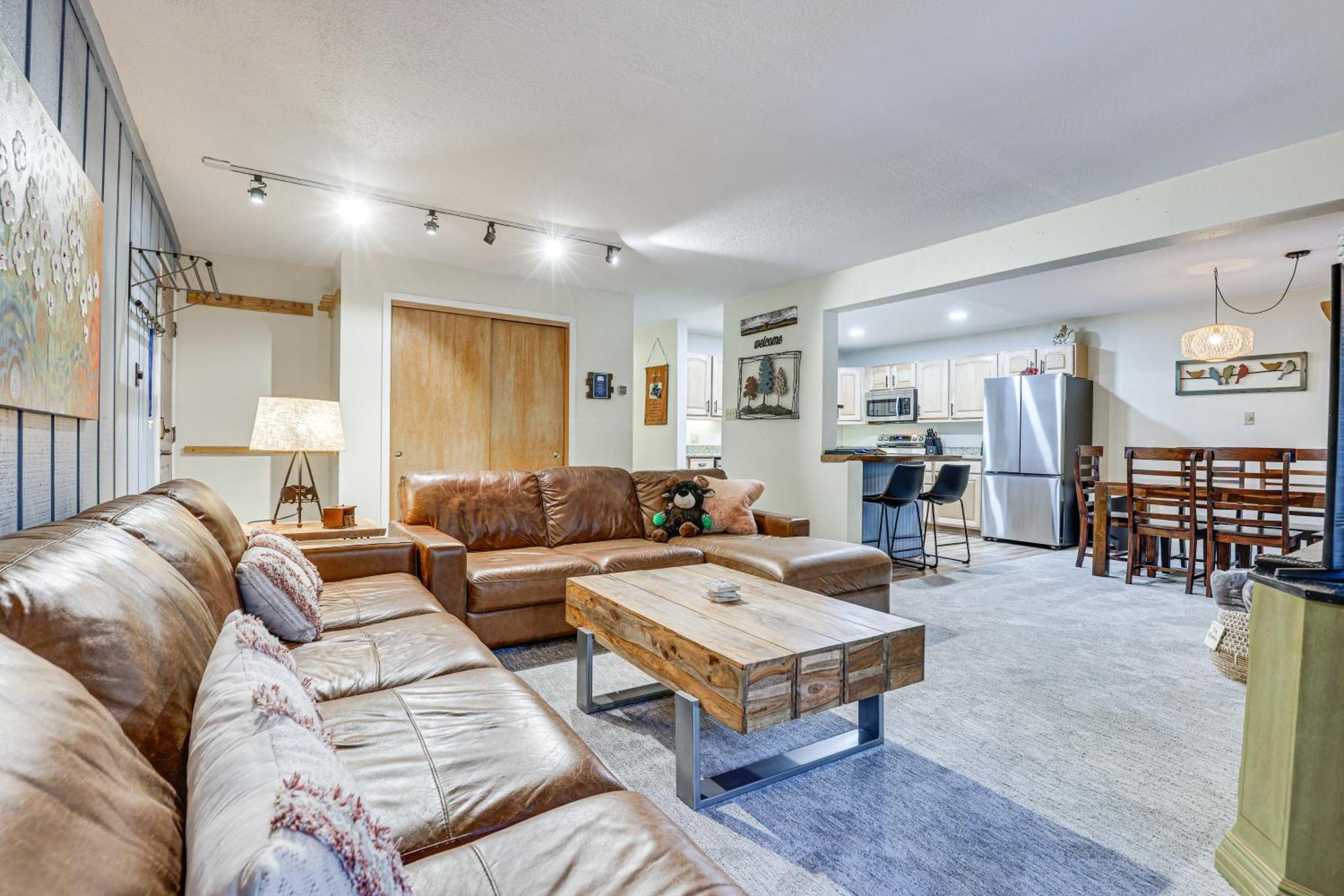 Snowdogs Breck Condo With Fireplace Walk To Lifts بريكنريدج المظهر الخارجي الصورة